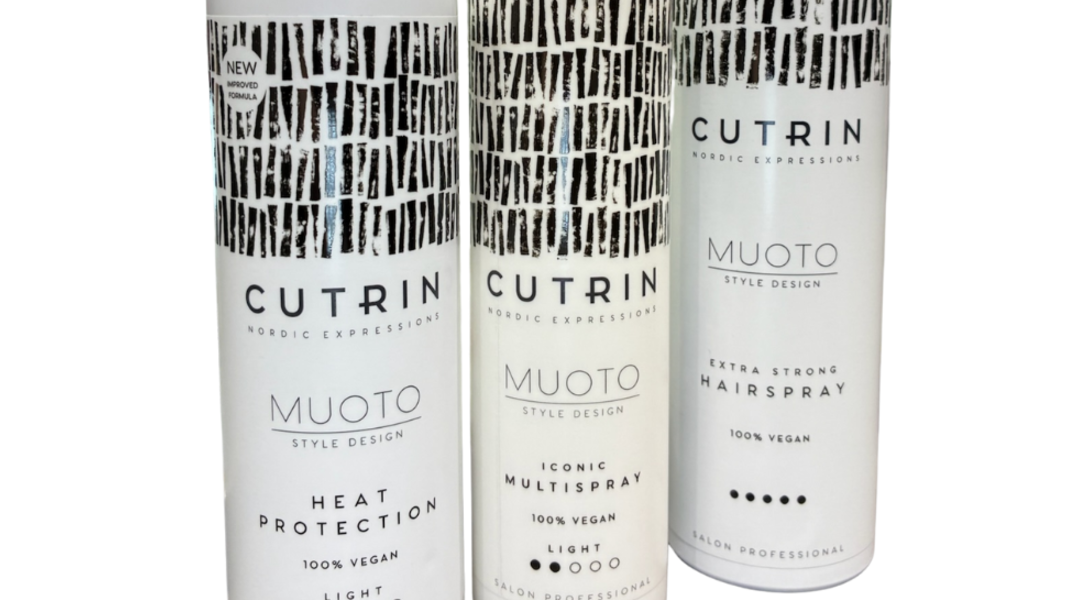 Erä Cutrin MUOTO -tuotteita -40 % Kampaamo – myymälä Clips
