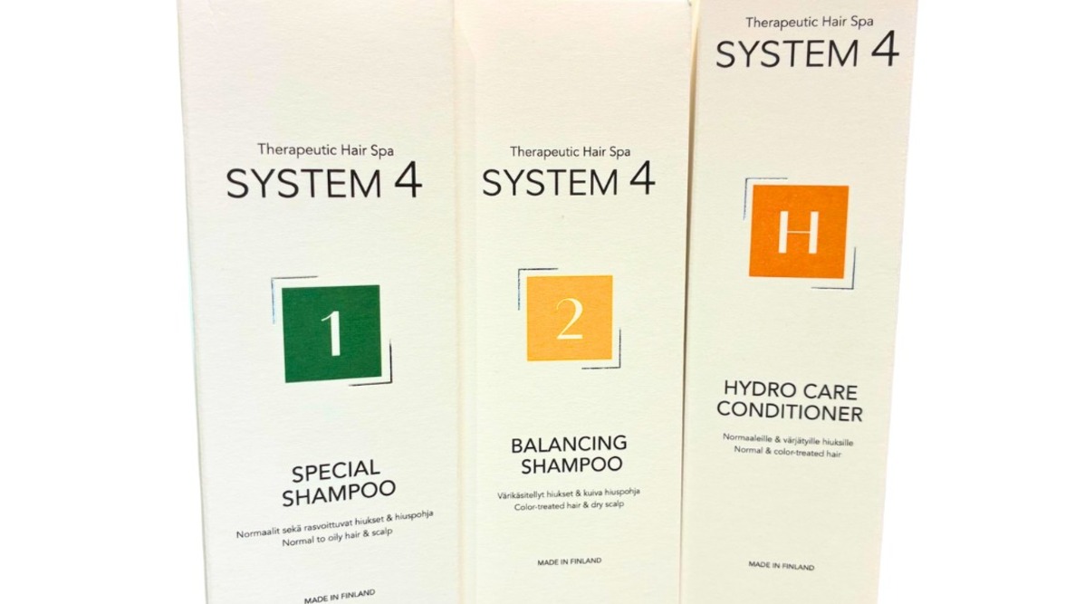 Erä System4-tuotteita -40 % (Norm. 18,95-24,95 €) Kampaamo – myymälä Clips