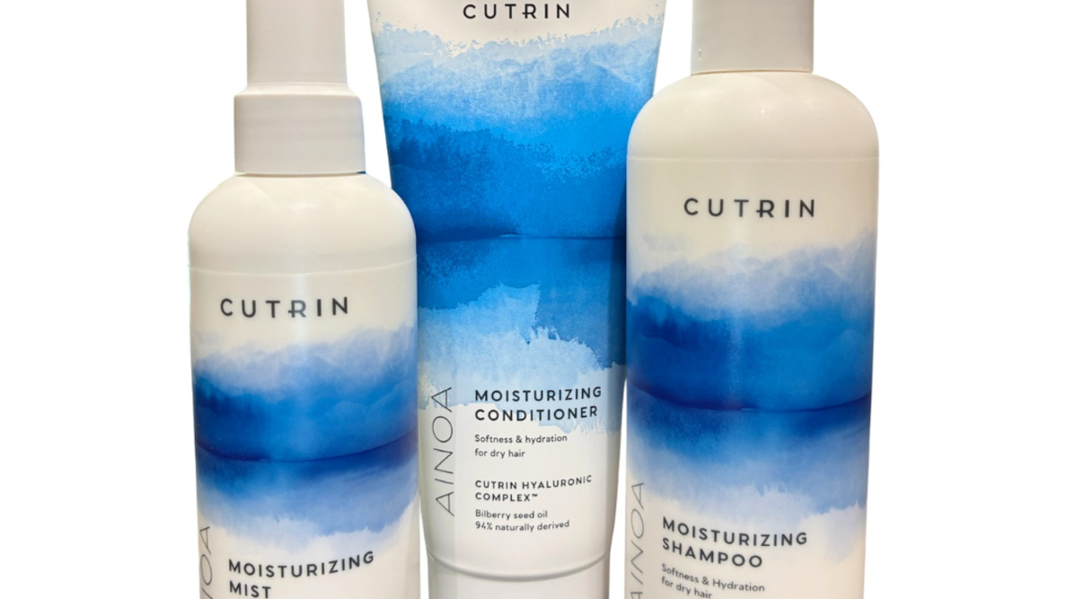 Erä Cutrin AINOA -tuotteita -40 % (Norm. hinta 16,95-18,95 €) Kampaamo – myymälä Clips