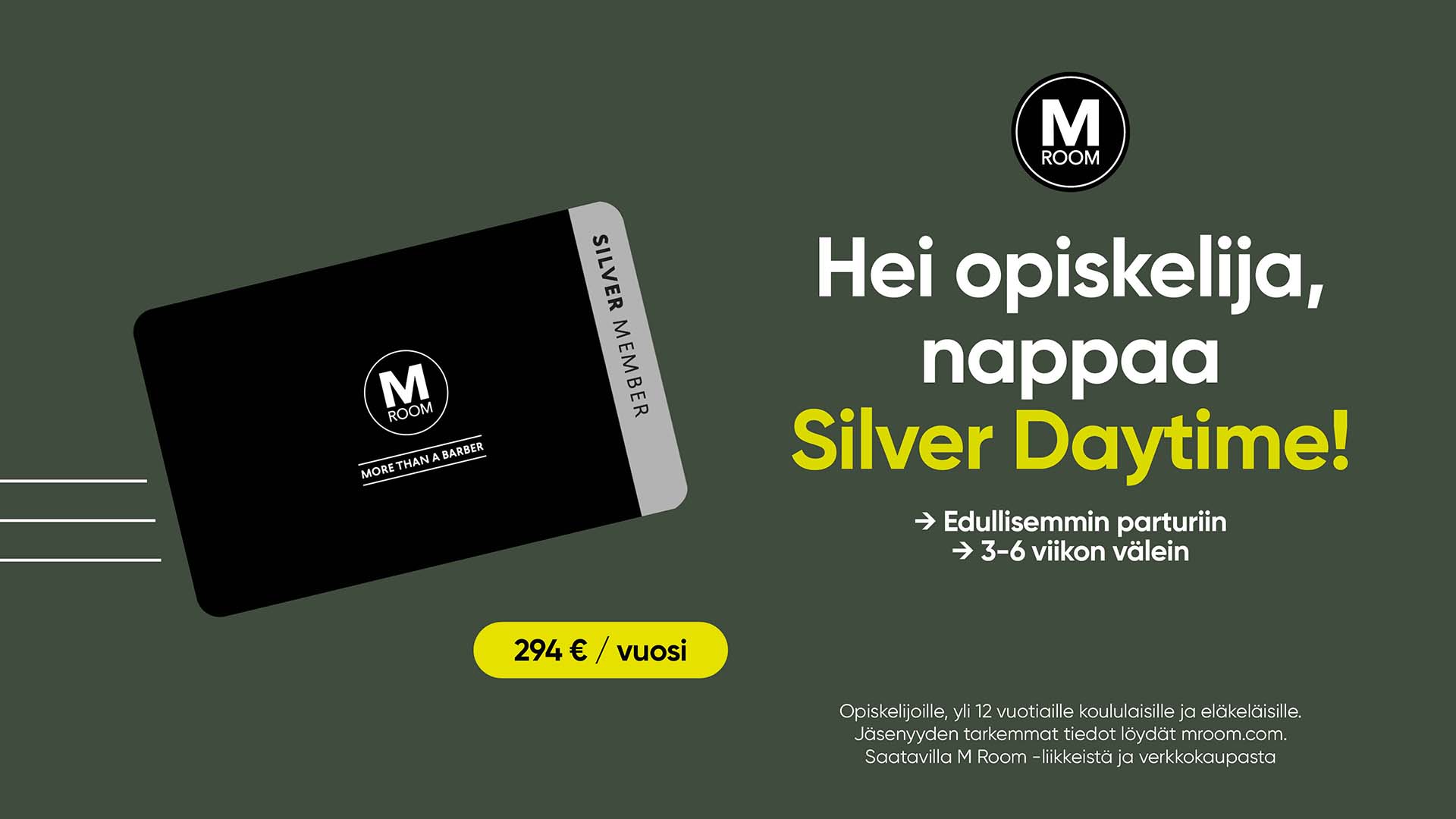 Silver Daytime MRoom