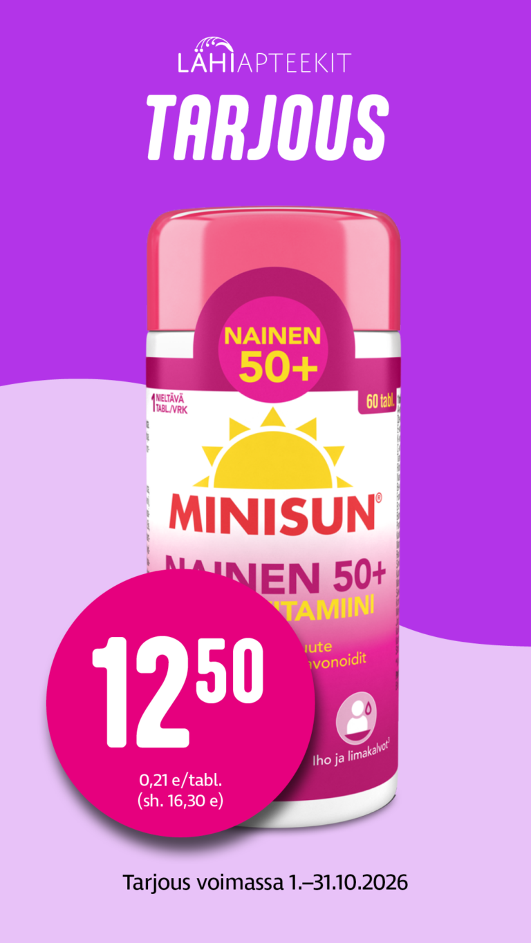 Lokakuun tarjous Myyrmannin Apteekki