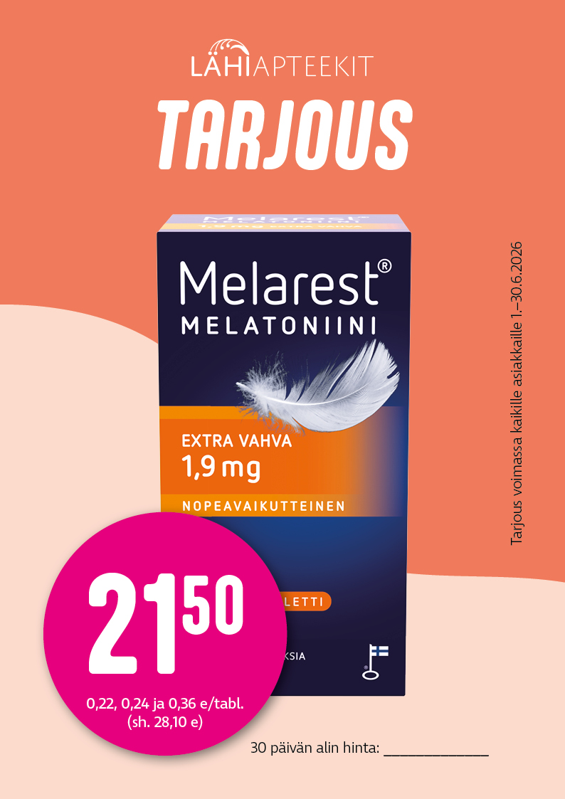 Kesäkuun tarjous Myyrmannin Apteekki