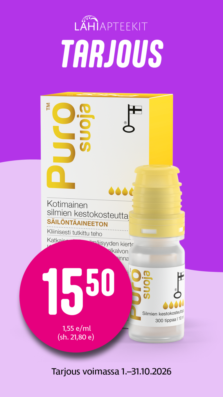 Lokakuun tarjous Myyrmannin Apteekki