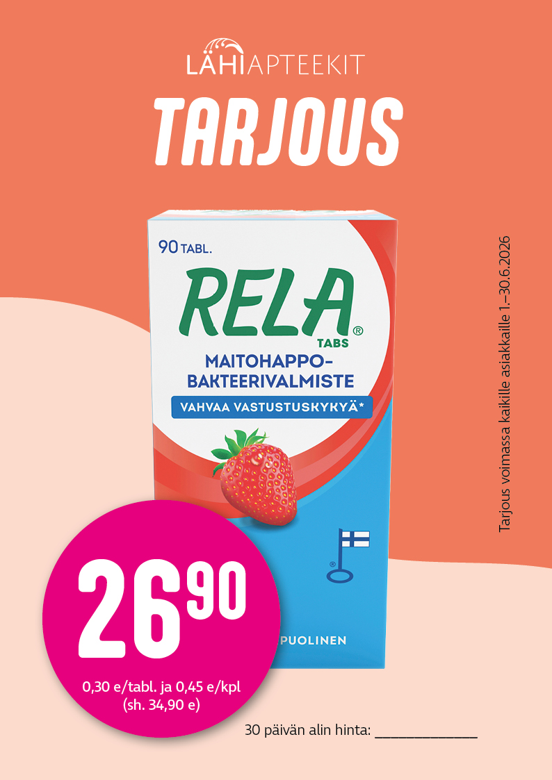 Kesäkuun tarjous Myyrmannin Apteekki
