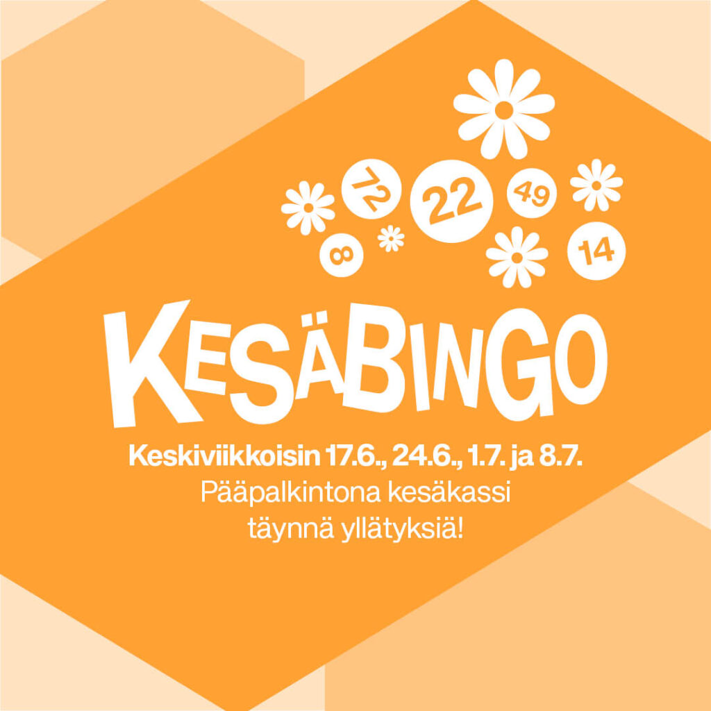 Kesäbingo Myyrmanni 1080x1080px