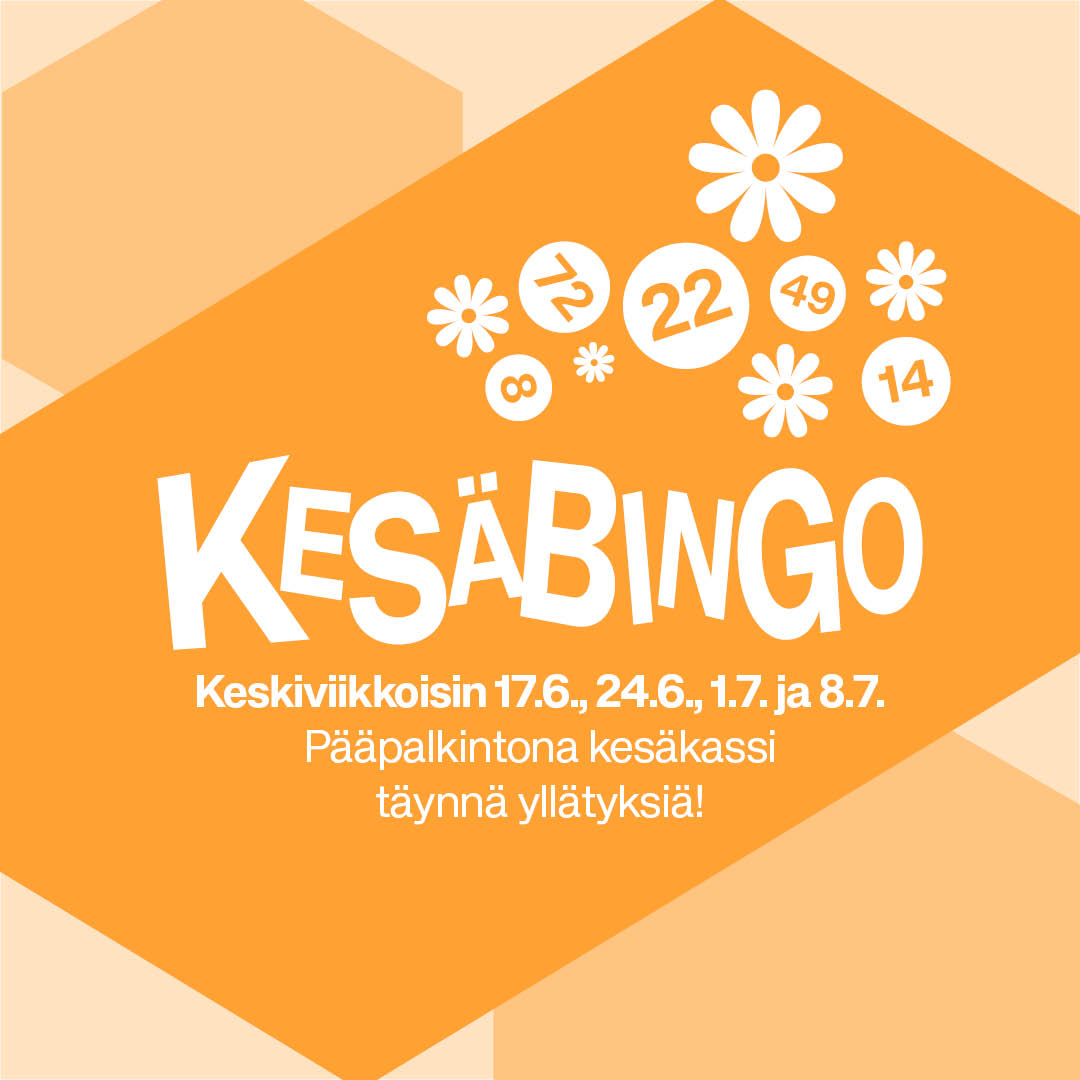 Kesäbingo Myyrmanni 1080x1080px